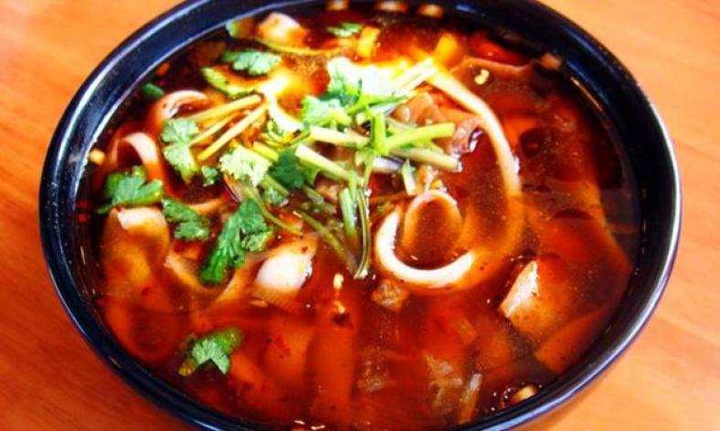 文记香辣牛筋面